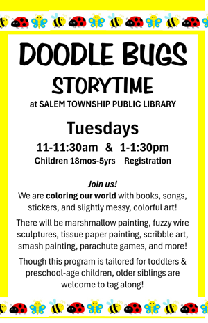 Doodlebug storytime