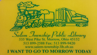 Salem Township Public Library Library Card
